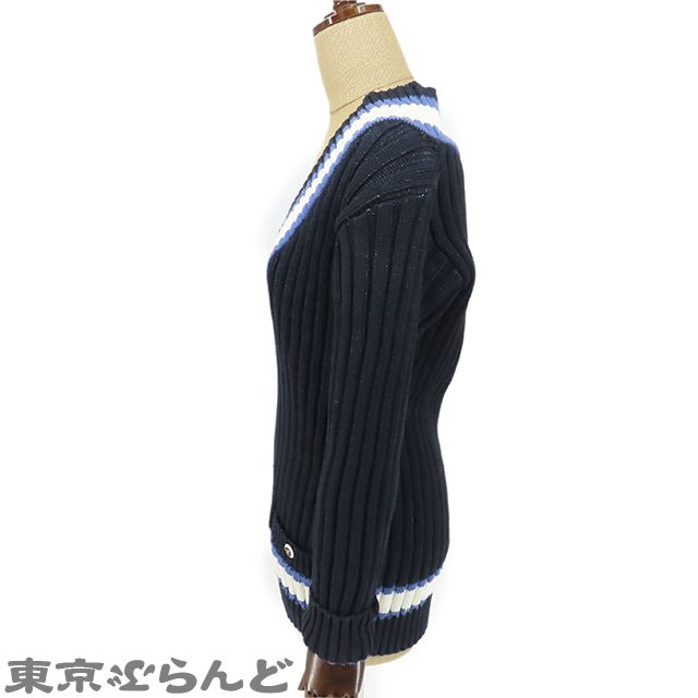 シャネル CHANEL Vネック サマーニット セーター P47681K06051 