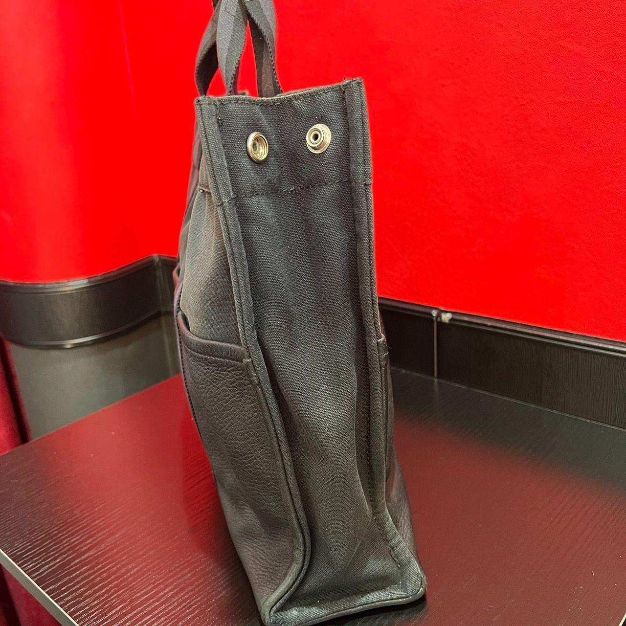 希少☆Hermès エルメス フールトゥMMハーフレザートートバッグ メンズ