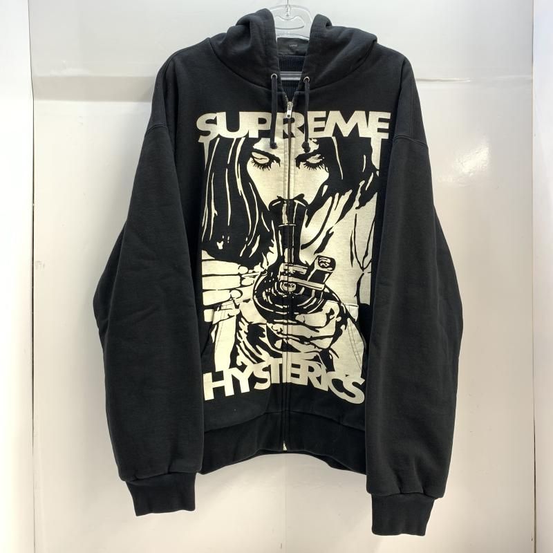中古】Supreme×HYSTERIC GLAMOUR Thermal Lined Zip Up Hooded