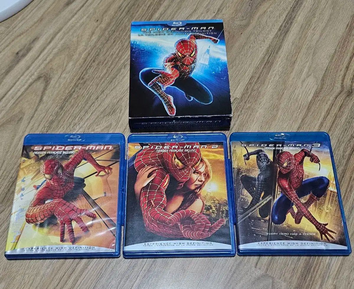 スパイダーマン（SPIDER MAN） 三部作 BoxedSet 【公式通販】