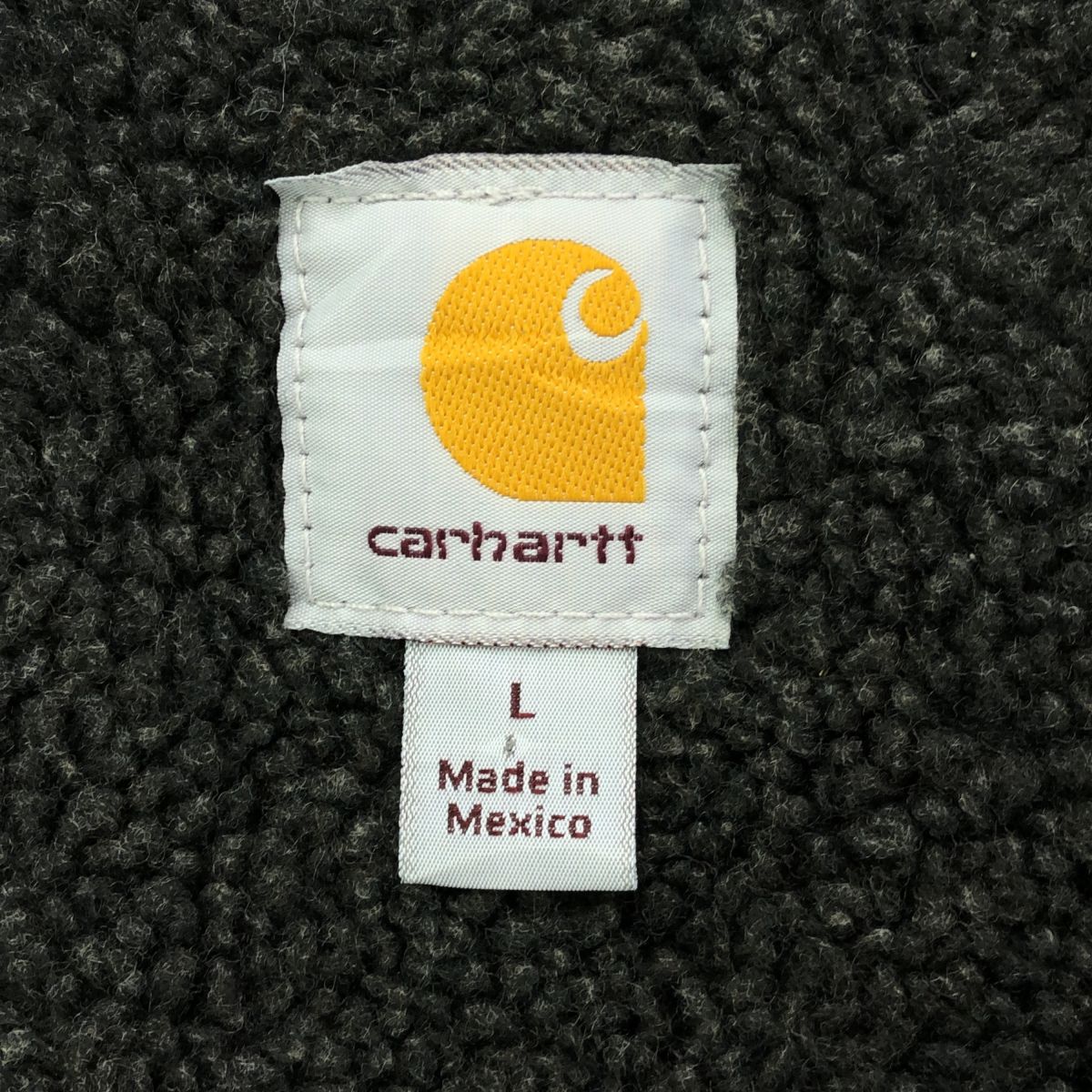 CARHARTT カーハート C61 BLK リッジコート ダックジャケット 裏地ボア