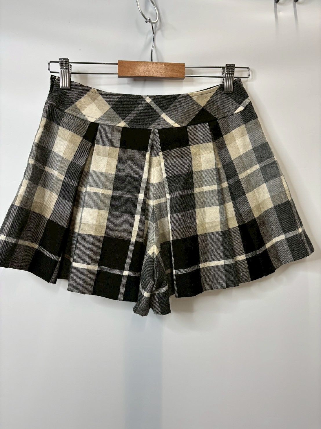 BURBERRY BLUE LABEL　チェック柄 キュロットスカート BLUE LABEL CRESTBRIDGE チェック柄キュロットスカート 36