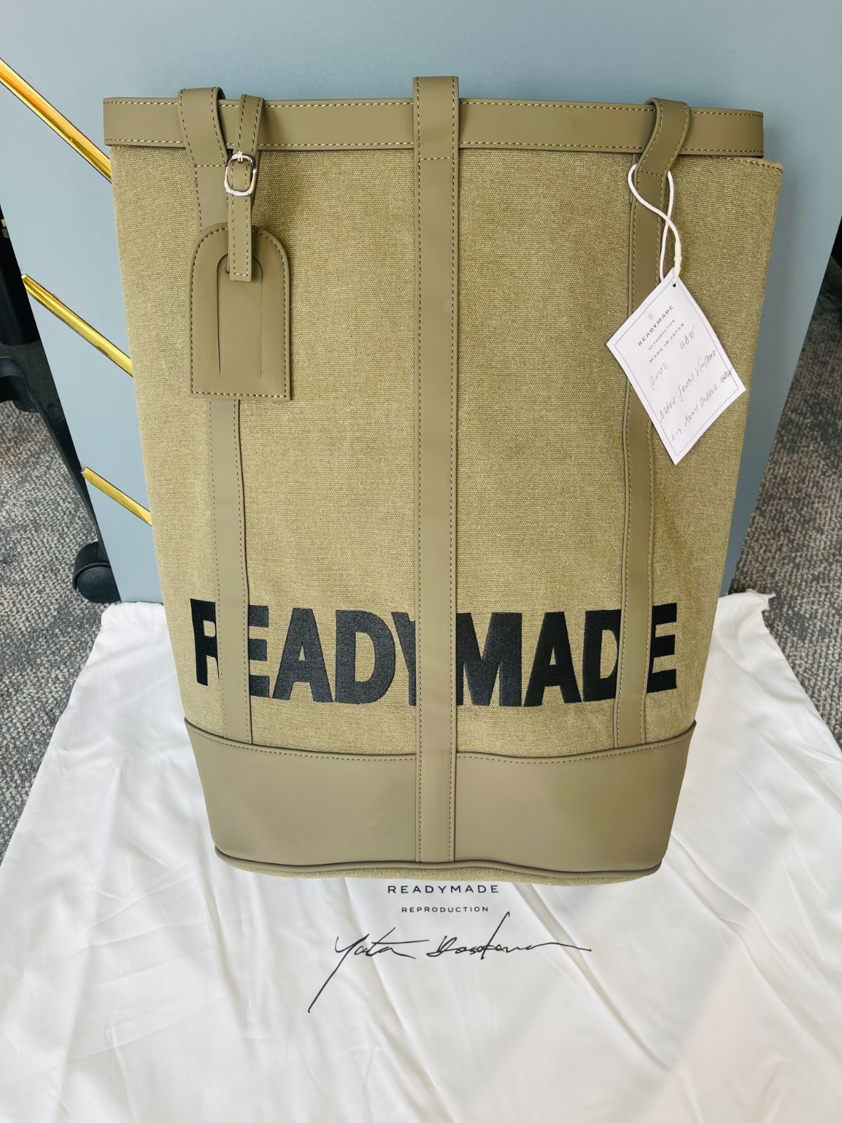 READYMADE(レディメイド) 細川雄太 POOL BAG ドローストリング バッグ 新品未使用 2カラー選択可能