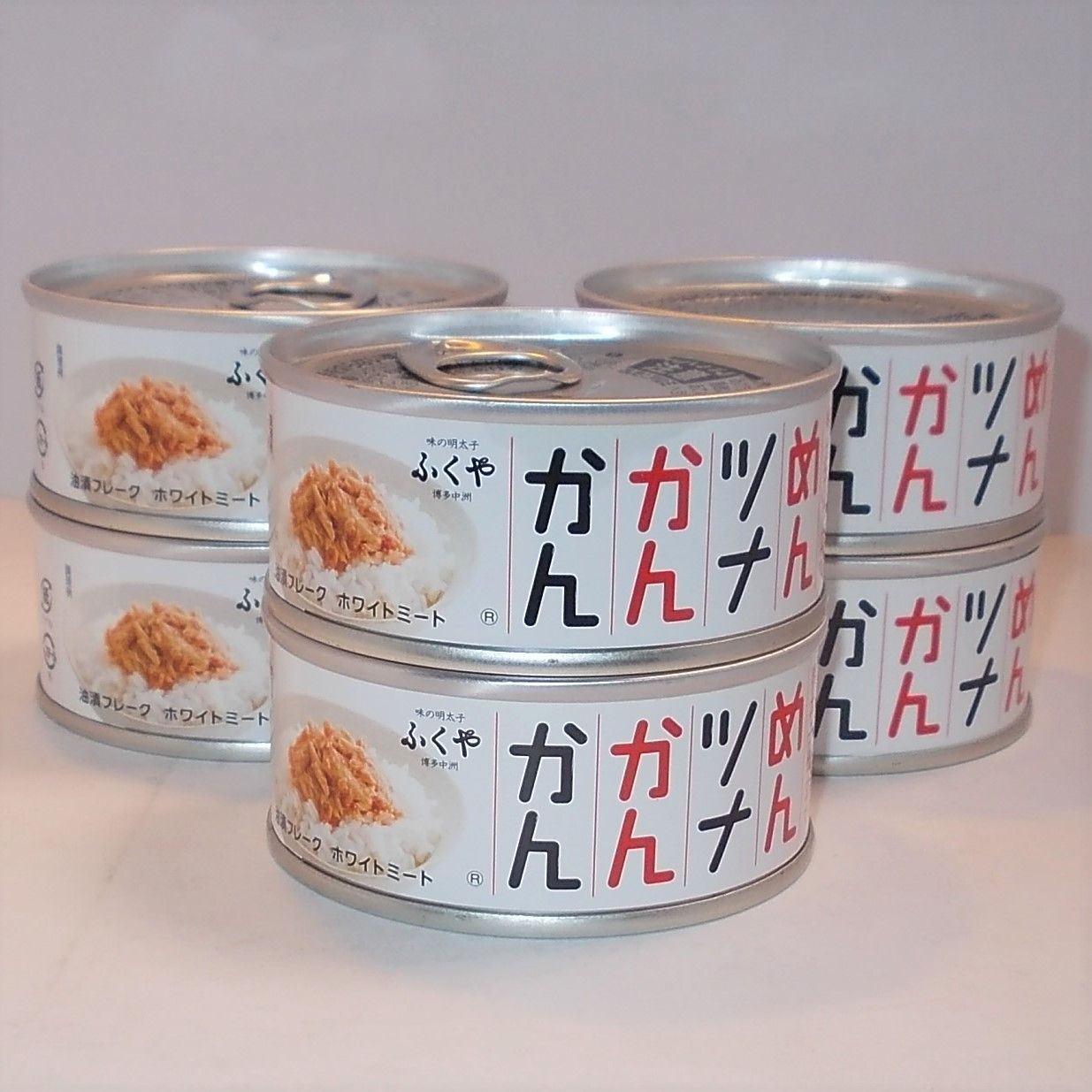 ふくやのめんツナかんかんレギュラー（９０ｇ）×６缶　ジーモール　メルカリ