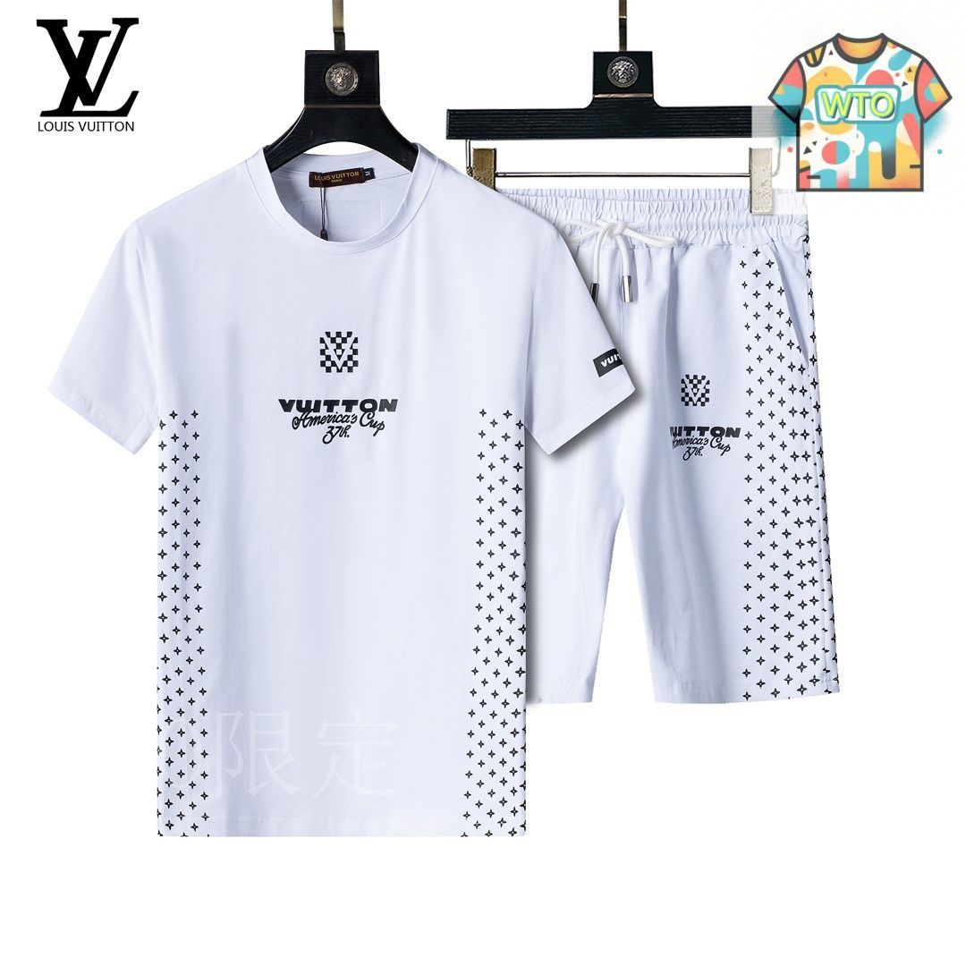 今日WTO】LV Louis Men's Set ルイヴィトンメンズセット-XU62