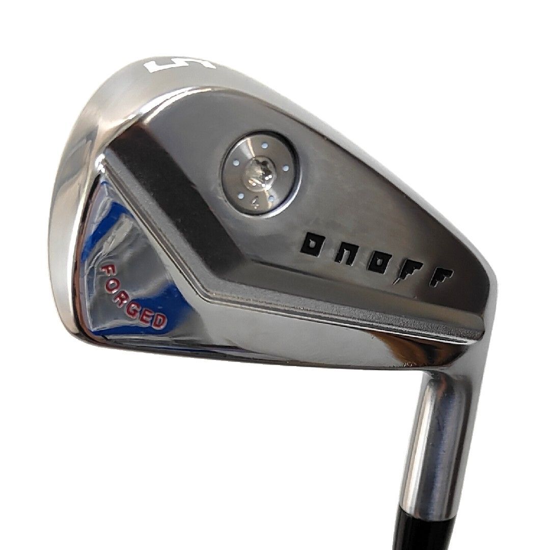 サマーセール開催中！ オノフ ONOFF KURO 5番アイアン 純正スチールS 開封のみ