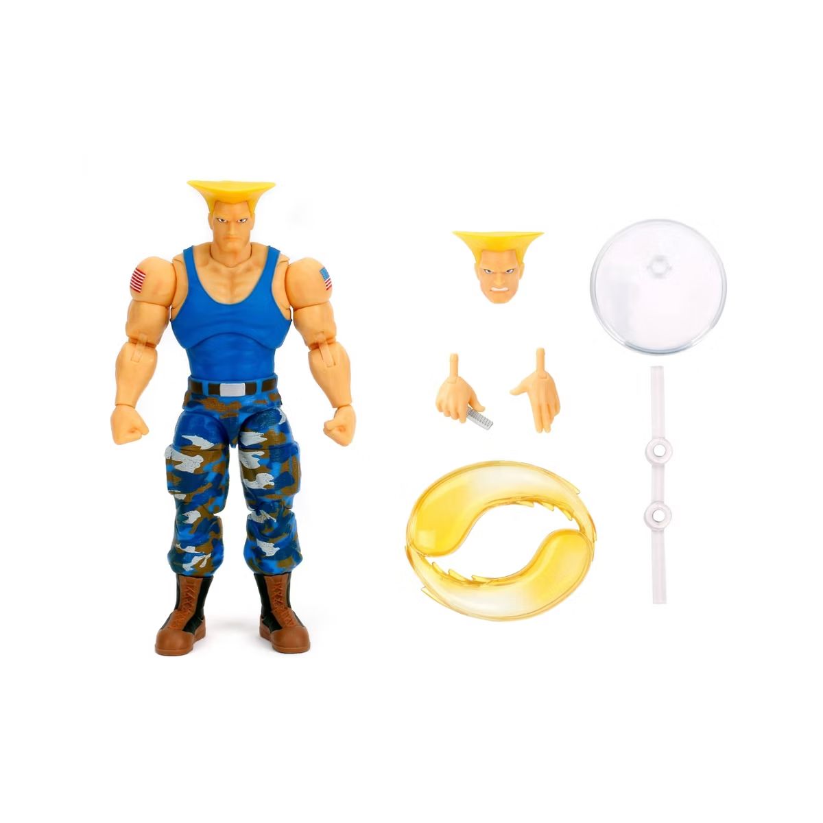 ストリートファイター2 ガイル Guile 2Pカラー 6インチアクション