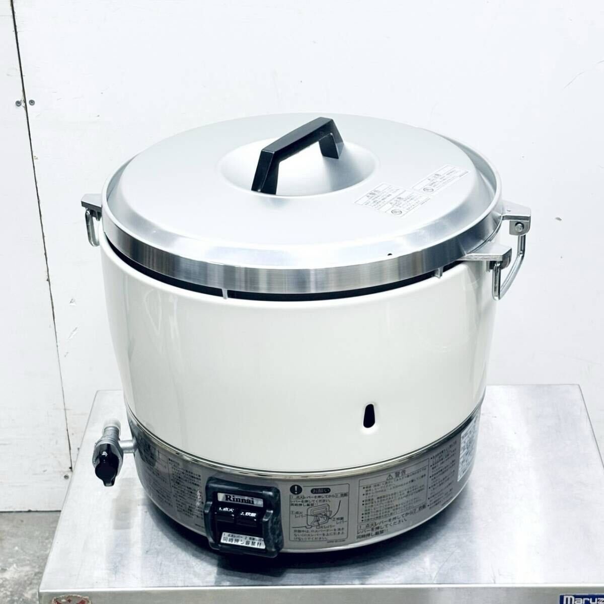 未使用 保管品 リンナイ 業務用ガス炊飯器 3升炊き RR-30S1 都市