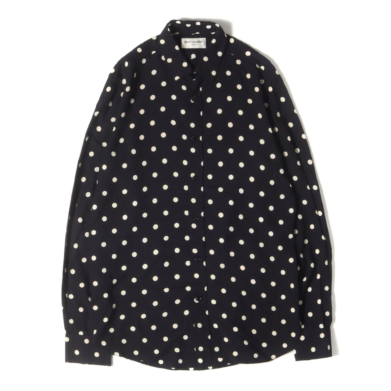 SAINT LAURENT PARIS サンローラン パリ シャツ サイズ:37 / ポルカ 
