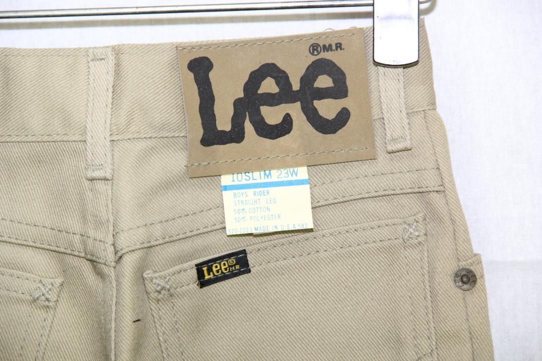 送料無料 新品未使用 こども服ヴィンテージ LEE コットンパンツ