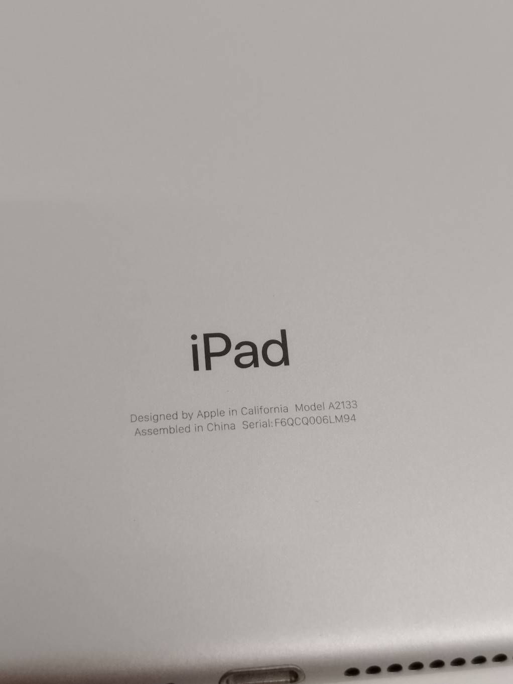 iPad mini 第5世代 64GB Wi-Fiモデル A2133 Apple iPad mini (5th Generation) A2133 64 GB, Wi-Fi, 7.9 in