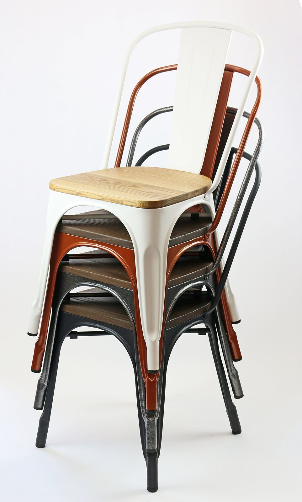 チェア スツール 椅子 鉄 ダイニング アンティーク 座面 メタル 木製 エルム パール金属 レッドディッシュブラウン N-8350 MARWIL-DEMENAGEMENTS_CH