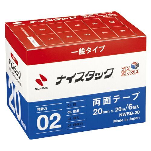 ニチバン ナイスタック ＴＭ 一般タイプ NWBB-20 6巻