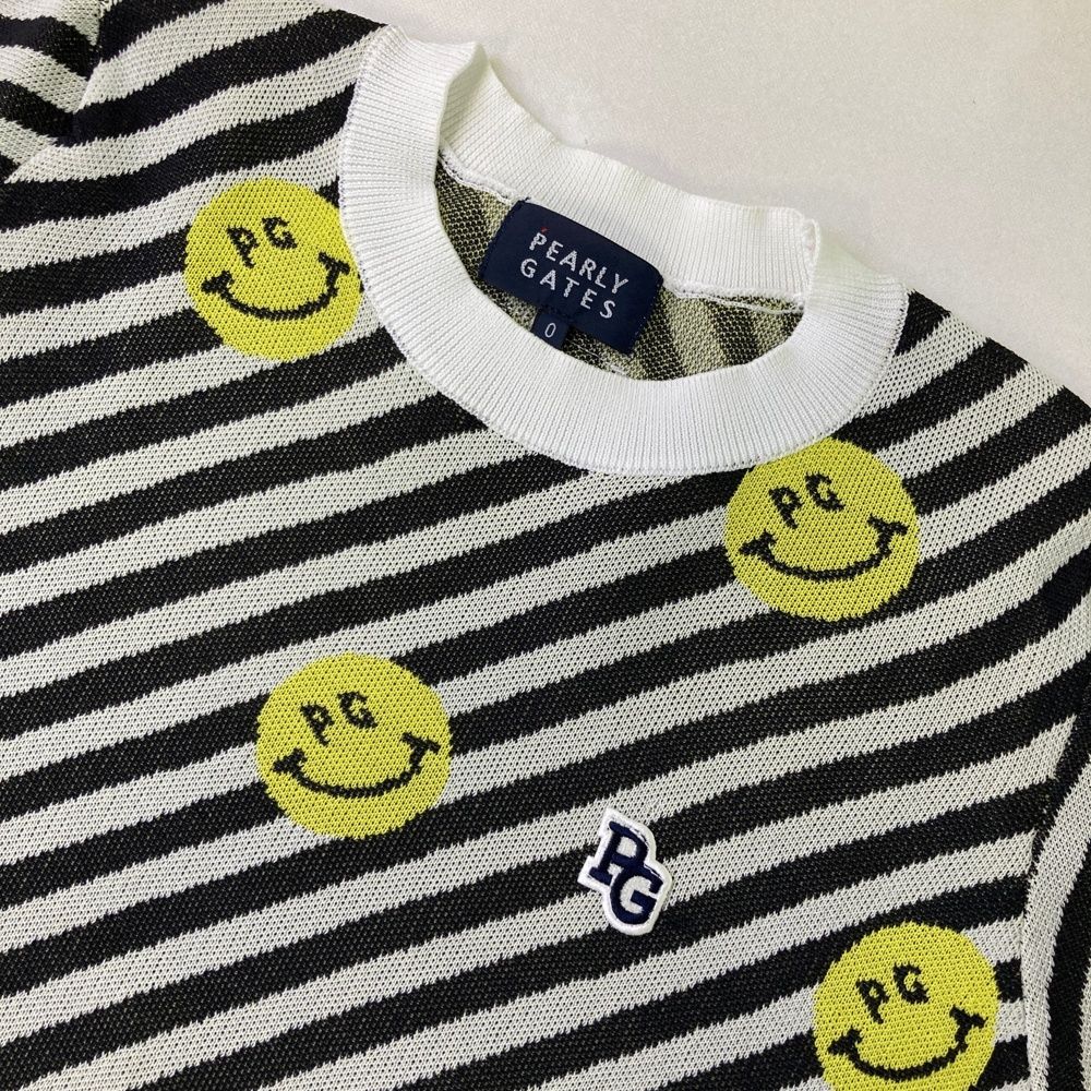 パーリーゲイツニコちゃんカシミヤセーターサイズ1｜パーリーゲイツ