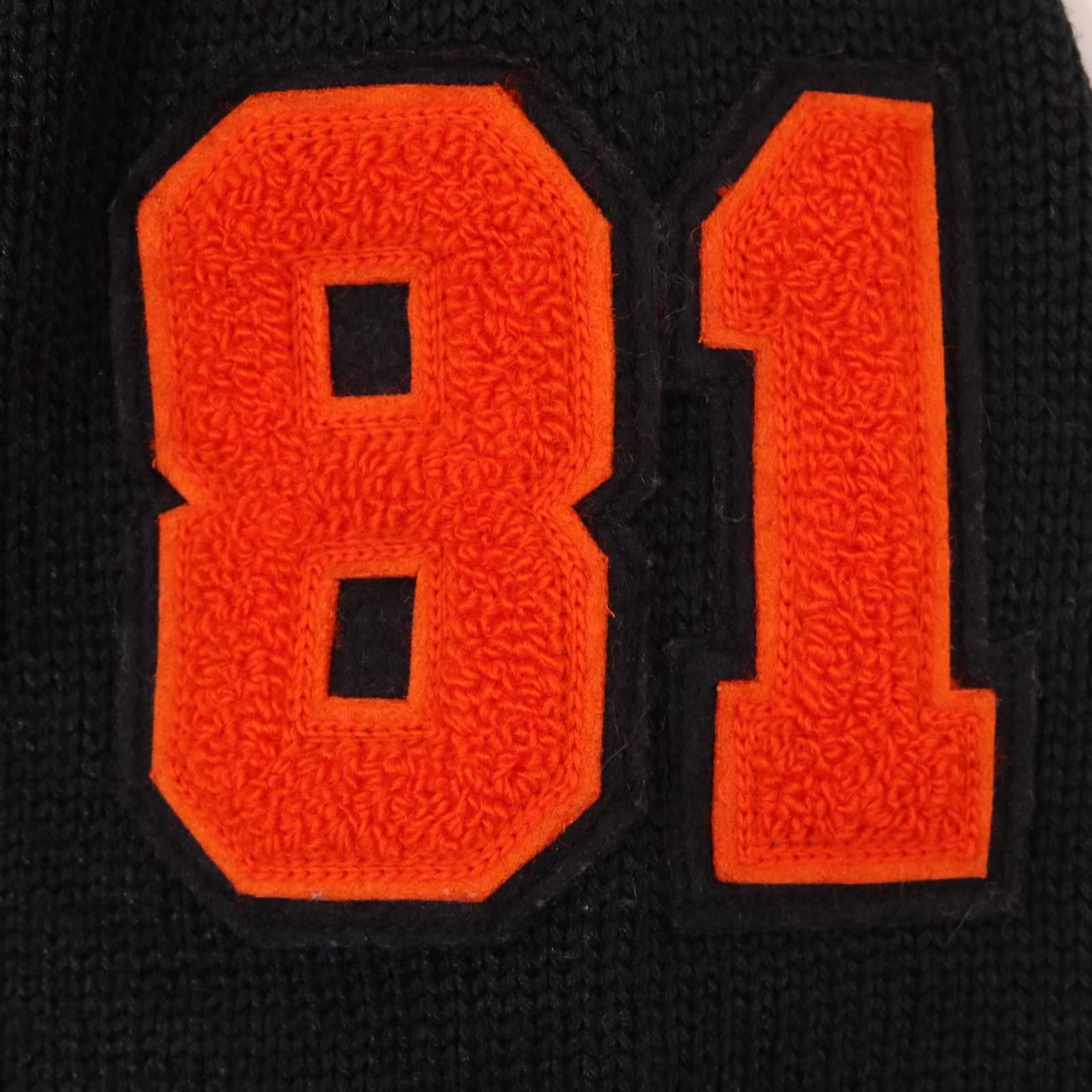 50年代 GUS DOERNER SPORTS カレッジワッペン レタード ニット  