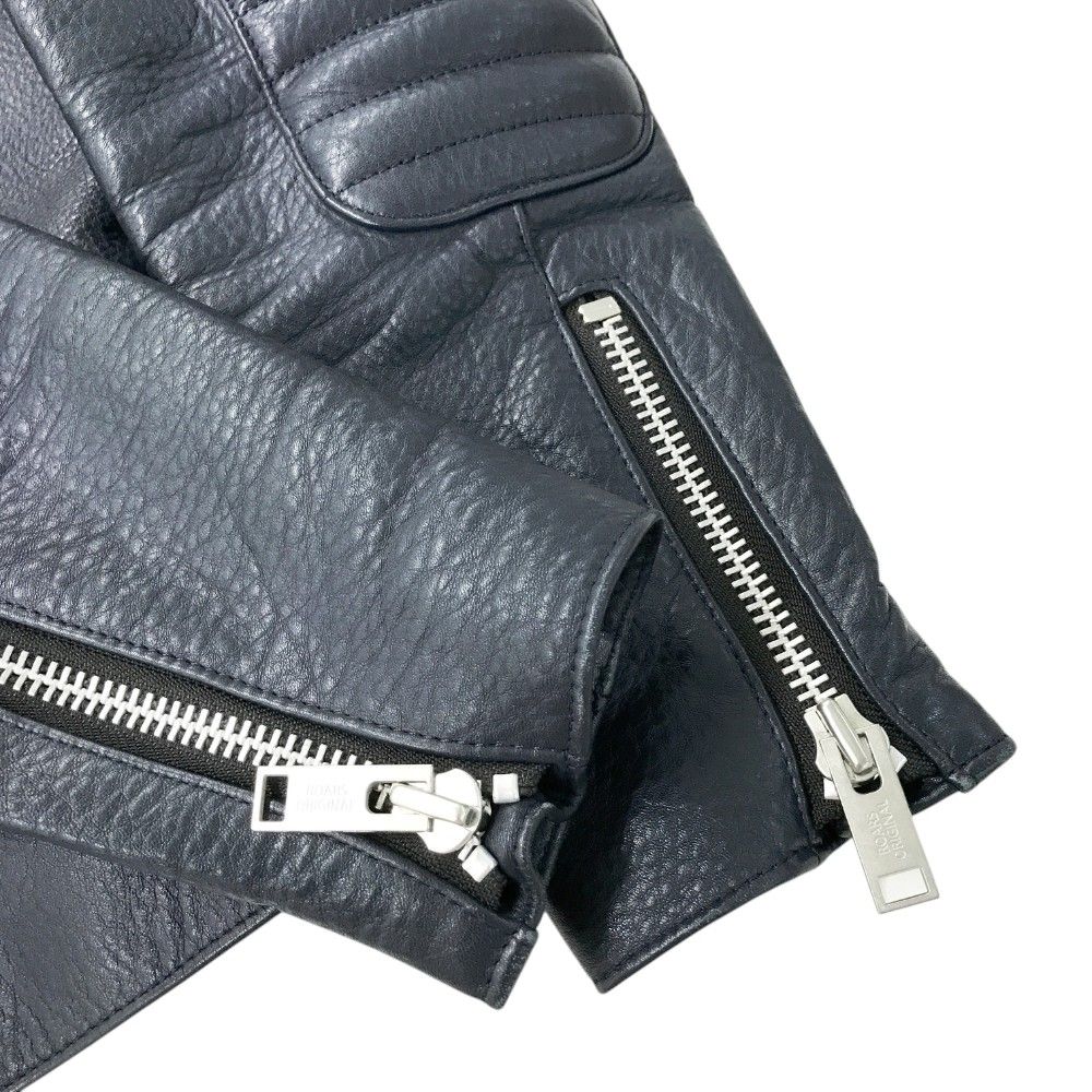 ROARS ORIGINAL ジャケット PADDED RIDERS JACKET ネイビー系 M