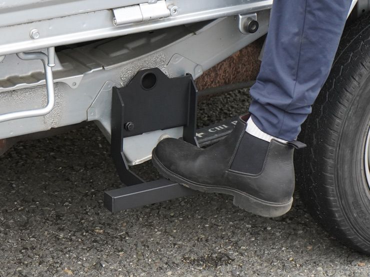 ハイゼットトラック S500P S510P 500系 ボルトオン サイドステップバー