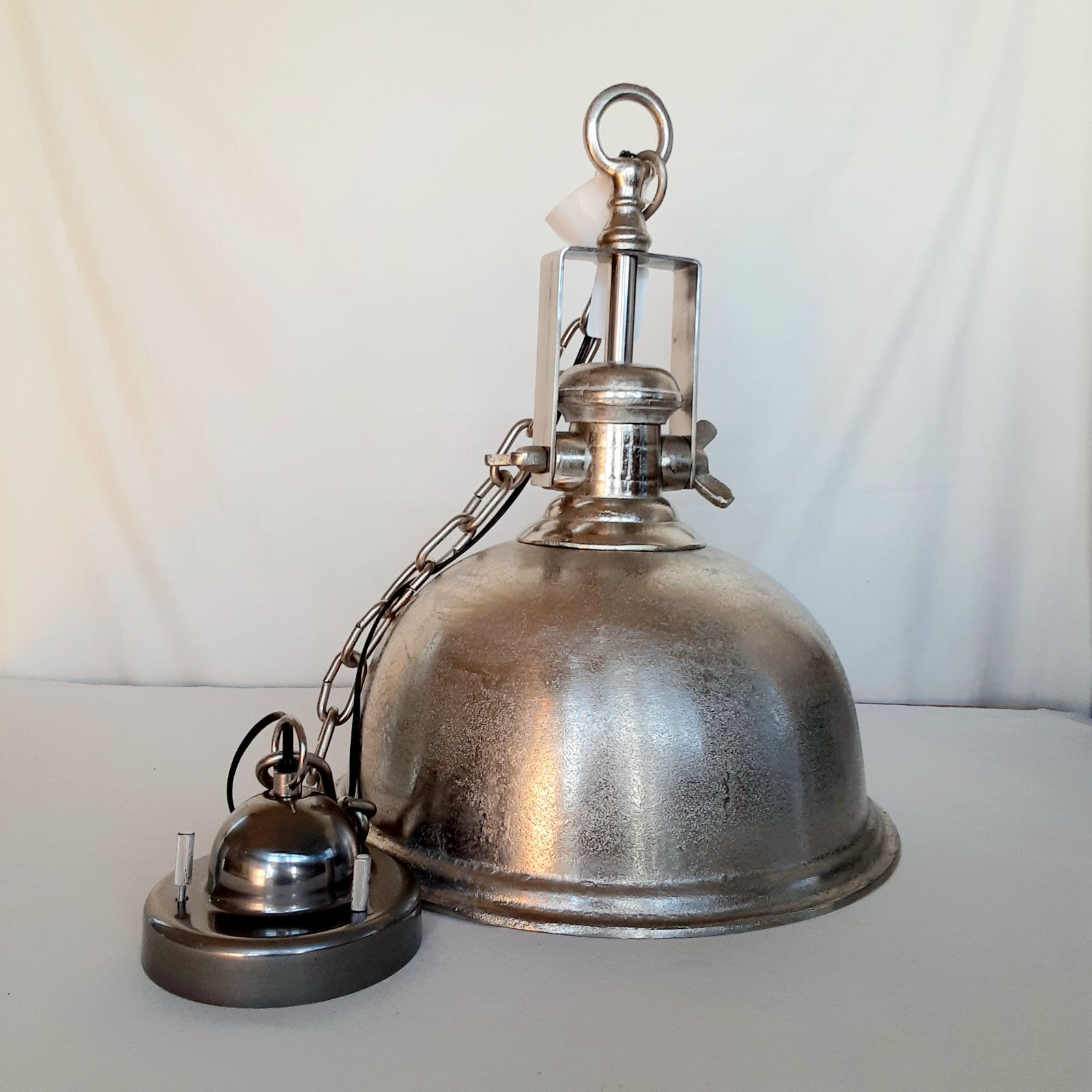 インダストリアルペンダントライト KENNEDY-3016657 D38x48cm シルバー