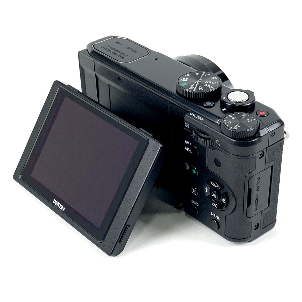 【美品】PENTAX MX-1 クラシックブラック[中古］［動作確認OK］ PENTAX MX-1 クラシックブラック[中古］［動作確認OK］