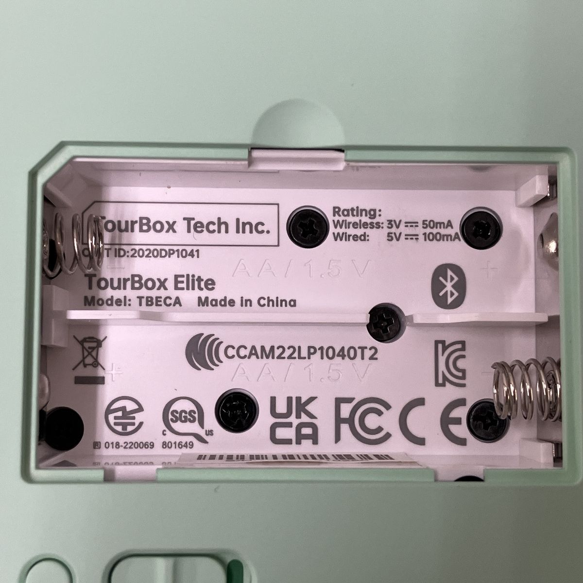 TourBox 左手デバイス Elite TBECA Mint Green Bluetooth クリエイター向け 良好 T10494091 CHRISTIANNAURATH_COM_BR