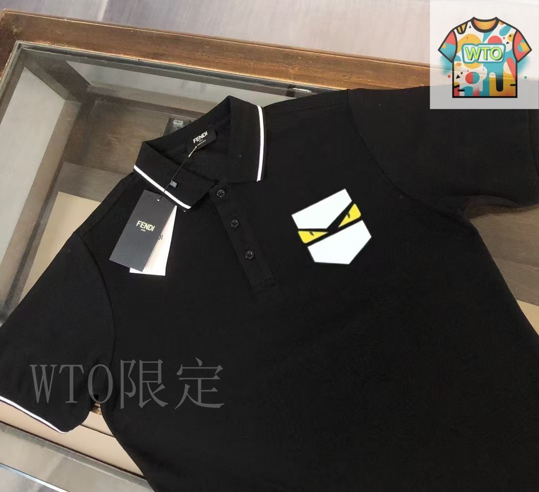 今日WTO】FENDI フェンディ 2025 春夏 メンズ ラフィット 短袖翻