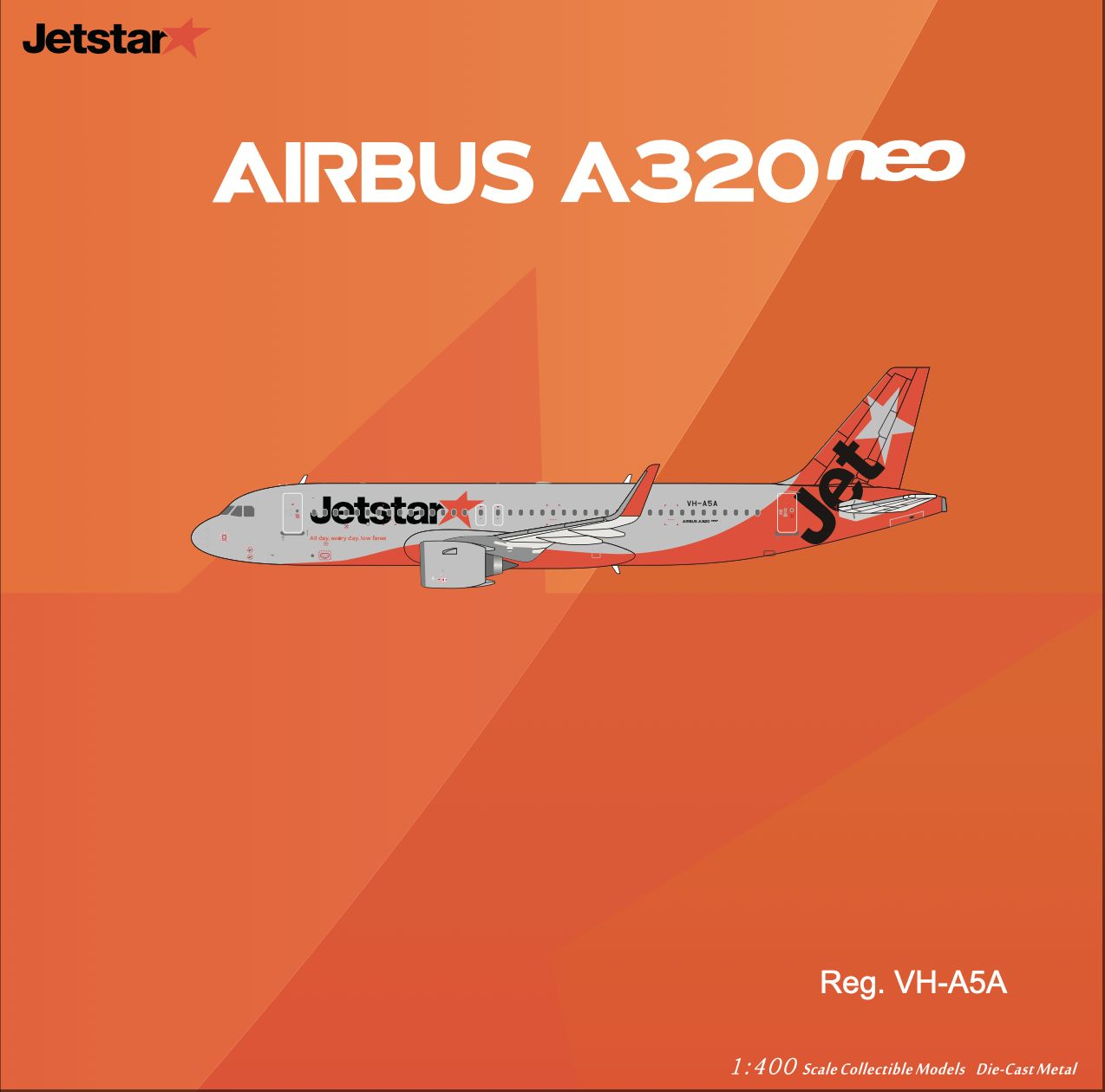 NGmodel ジェットスター航空 A320neo VH-A5A 1/400 15059 - メルカリ