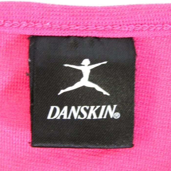 ダンスキン 半袖Ｔシャツ トップス チュニック ハート ラメ スポーツウエア レディース Mサイズ ピンク DANSKIN 【中古】