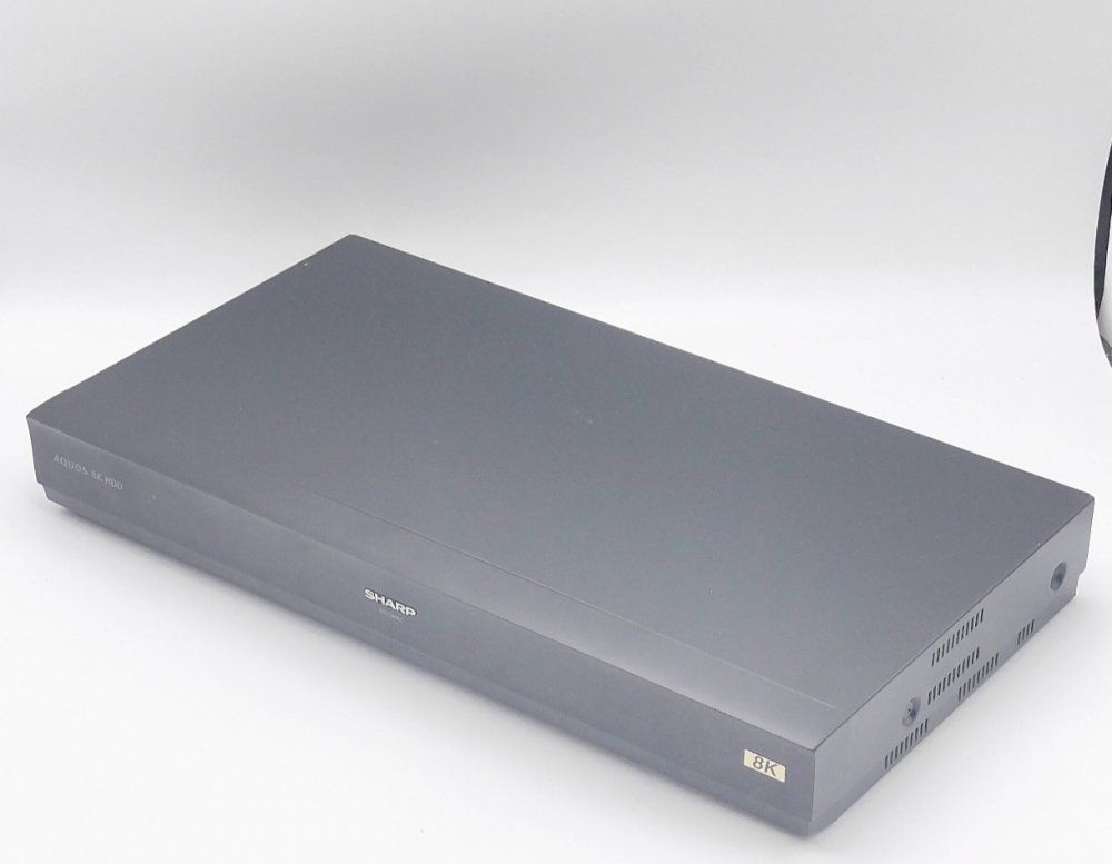 シャープ USBハードディスク 新4K8K衛星放送録画 再生対応 大容量8TB 8R-C80A1