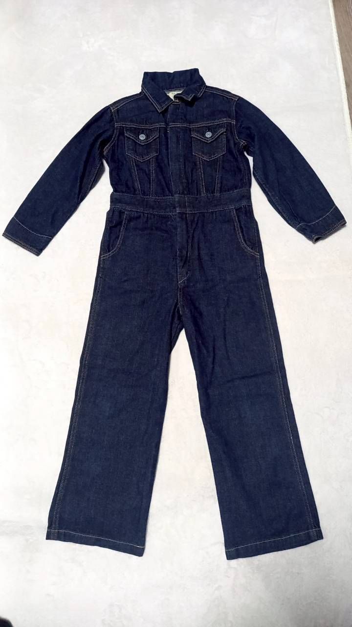 EVISU エビス キッズ つなぎ デニム ビッグカモメ メイドインジャパン