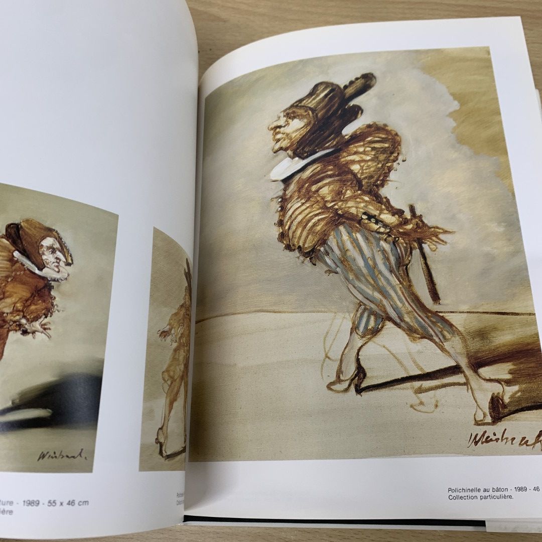 01)【同梱不可】クロード・ワイズバッシュ画集/Weisbuch/Libr