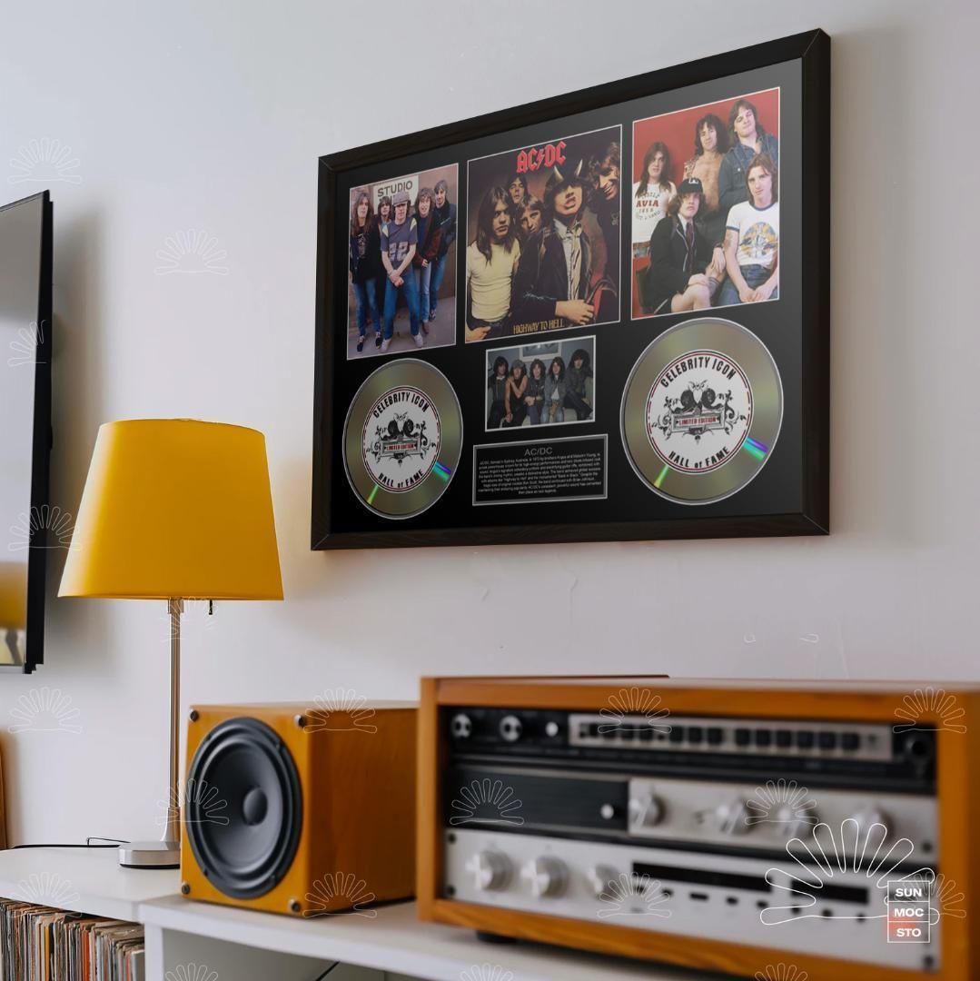 AC DC セレブリティー アイコンフレーム ロックバンド 証明書付き-1 NEXPOTALLINN_EU