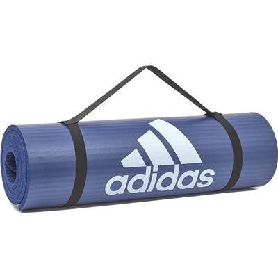 adidas アディダス フィットネスマット 10MM BL [ ブルー ] ADMT11015 | スポーツ 運動 筋トレ フィットネス トレーニング 筋力トレーニング エクササイズ トレーニングマット ヨガ ヨガマット 軽量 