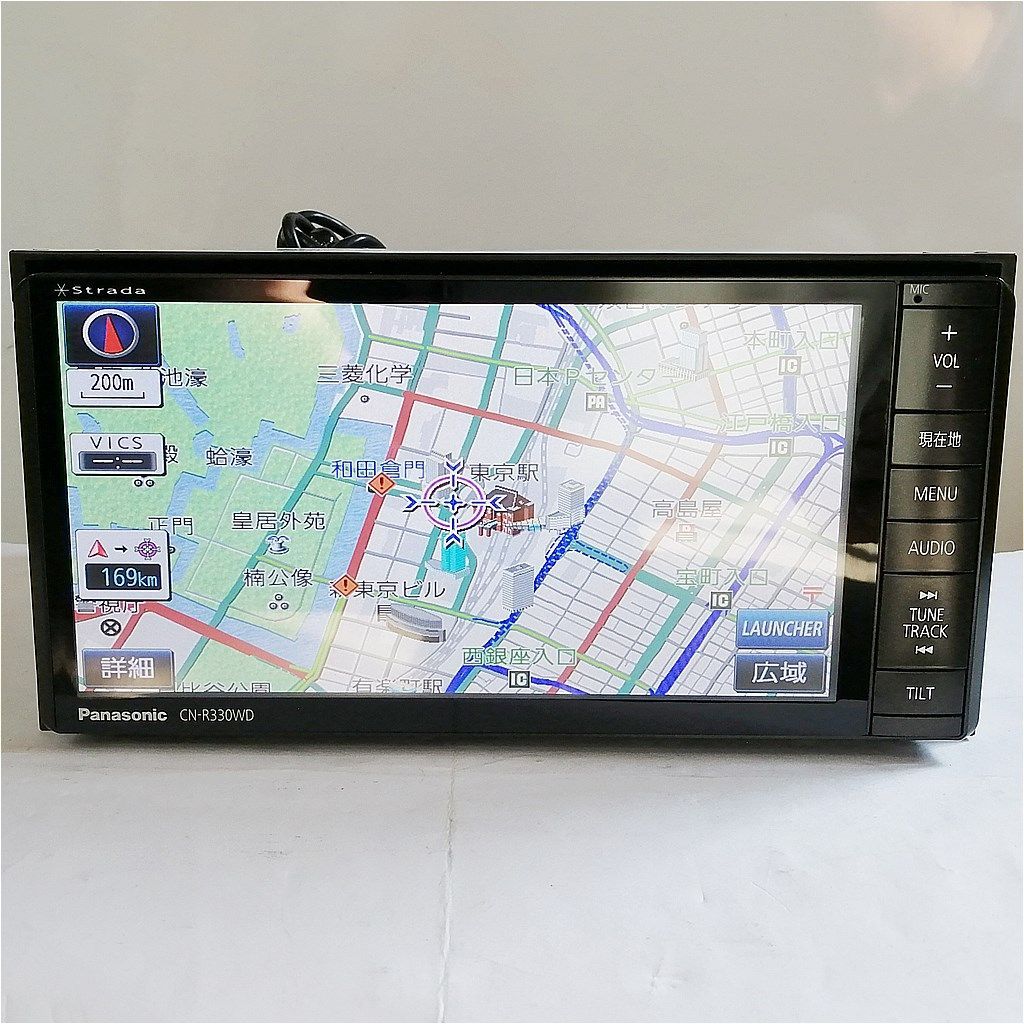 パナソニック ストラーダ CN-R330WD 7インチワイド ナビ - メルカリ