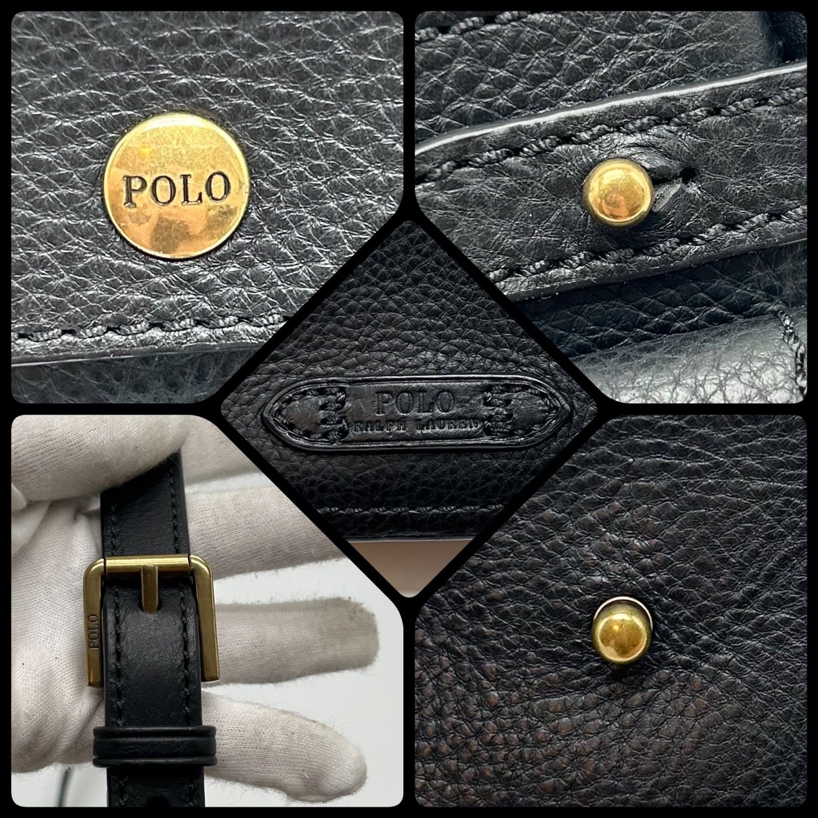 未使用級 POLO RALPH LAUREN ラルフローレン ショルダーバッグ