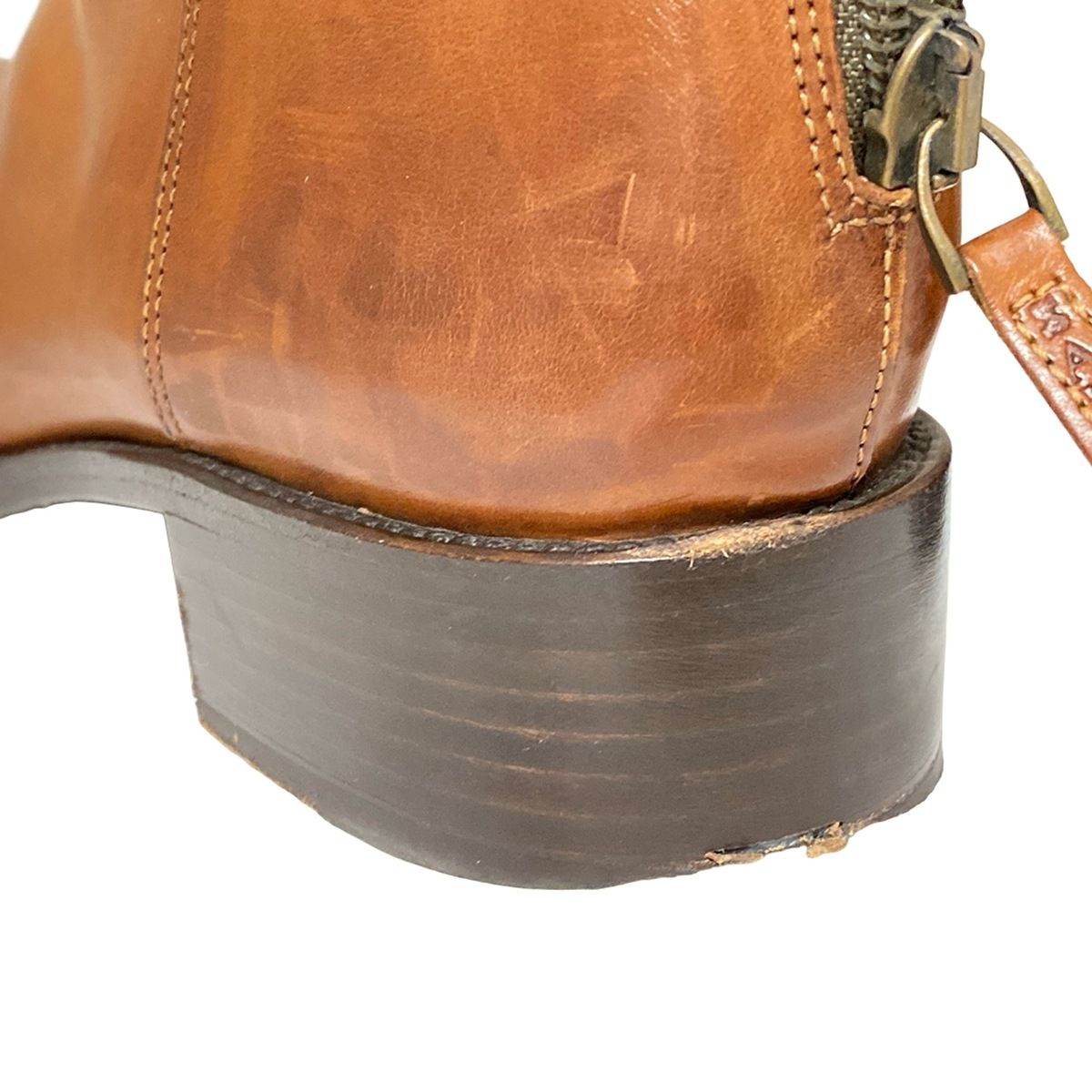 ブラウン レザー