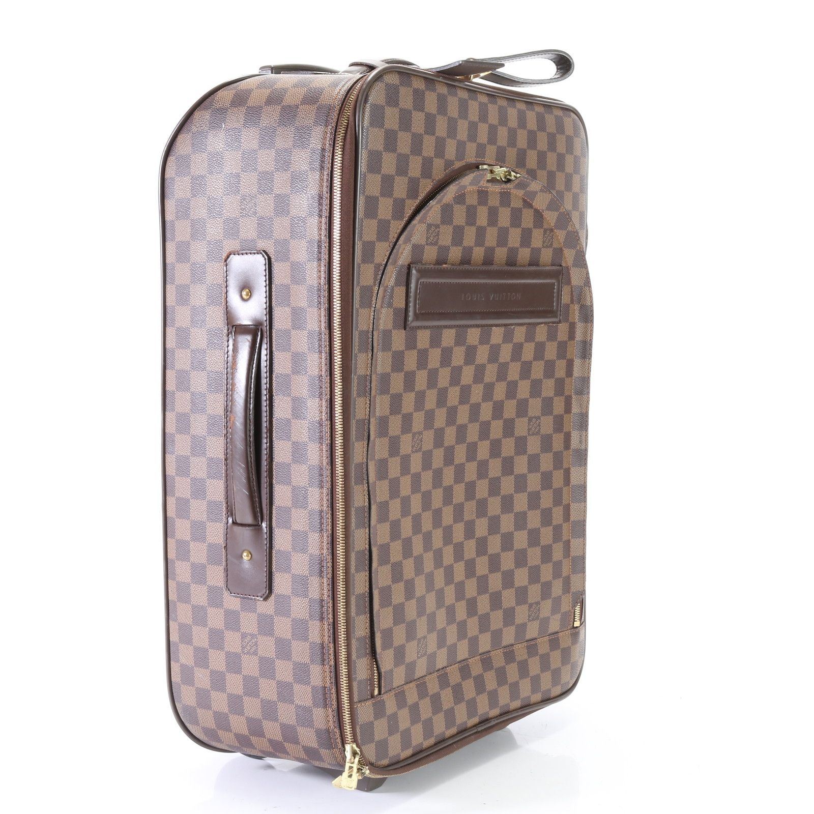 ルイヴィトン■ダミエ ペガス55 レザー キャリーバッグ ルイヴィトン ダミエ ペガス55 N23294 レザー スーツケース キャリー