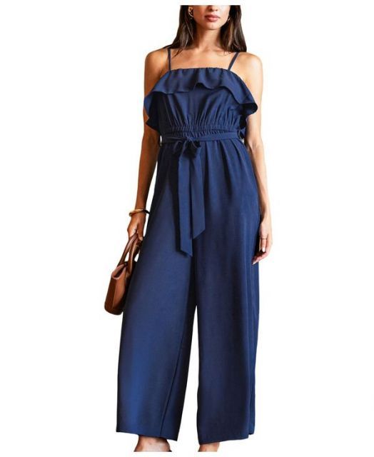 送料無料 カップシー レディース ジャンプスーツ トップス Women s Sunday Glow Blue Jumpsuit Dark blue