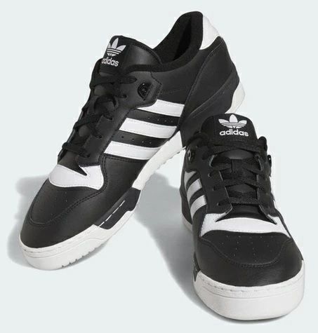 数量限定】【adidas】FZ6327 adidas RIVALRY LOW BLACK/WHITE