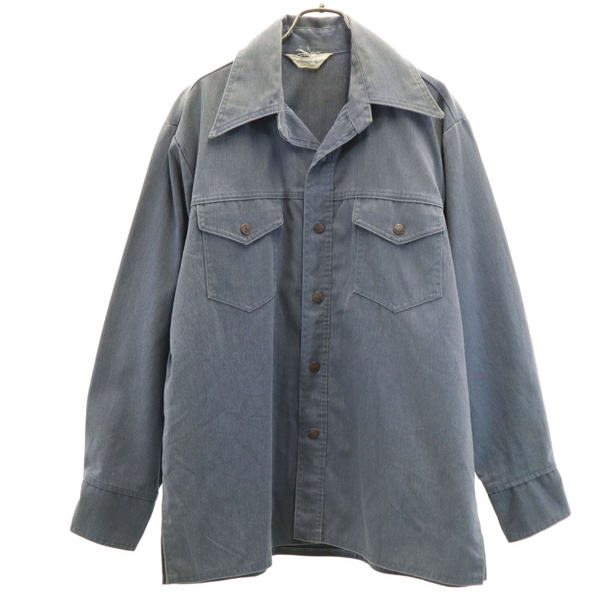 JCPenney ジェイシーペニー 70s ヴィンテージ 細畝 シャツ