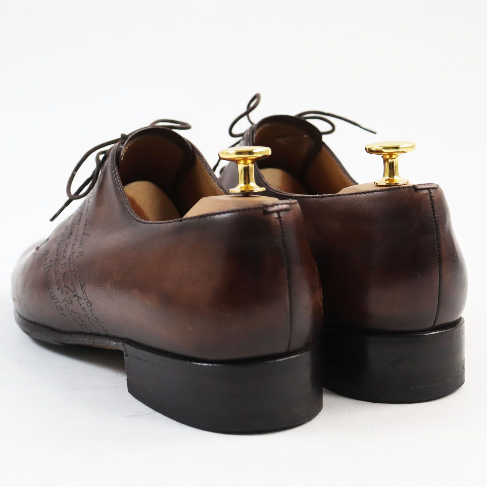 Berluti ブラウンレザーシューズ 保存袋付き