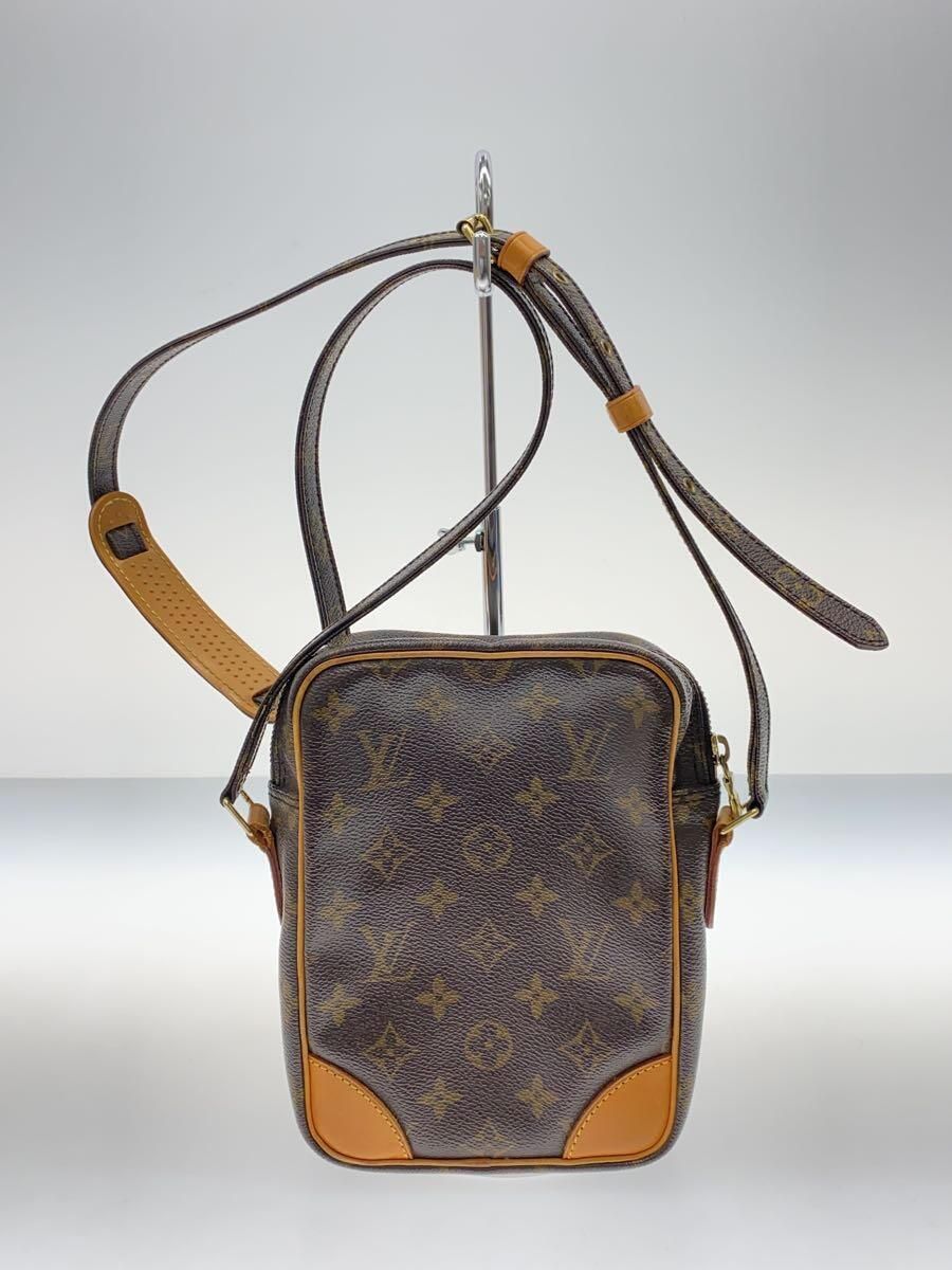 LOUIS VUITTON アマゾン_モノグラム・キャンバス_BRW PVC ブラウン - メルカリ