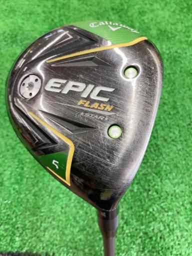 キャロウェイ EPIC FLASH STAR 5W フェアウェイウッド FW Speeder EVOLUTION for CW フェアウェイ フレックスR メンズ 男性用 右利き 右用 Dランク ゴルフクラブ