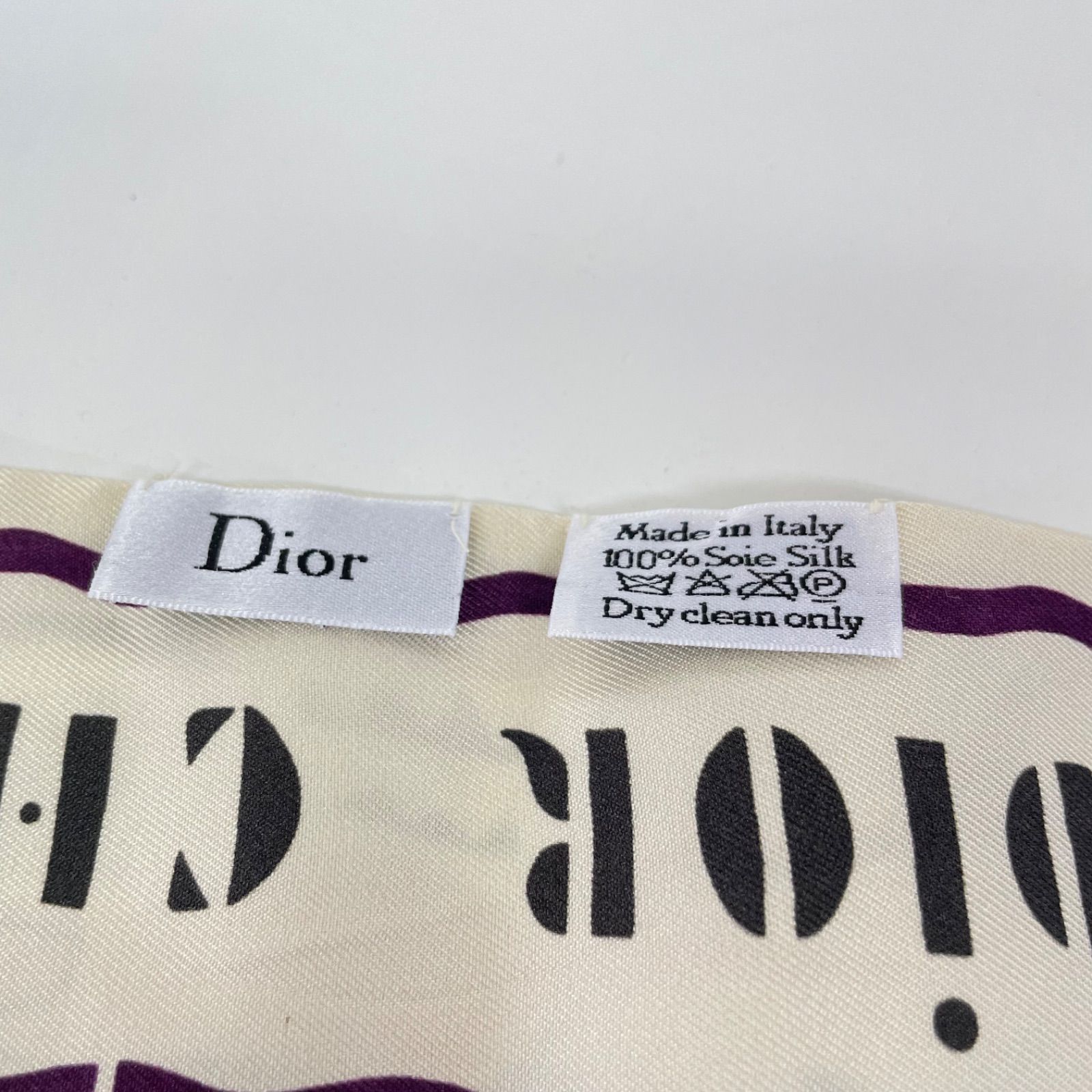 Christian Dior クリスチャンディオール シルク スカーフ マフラー