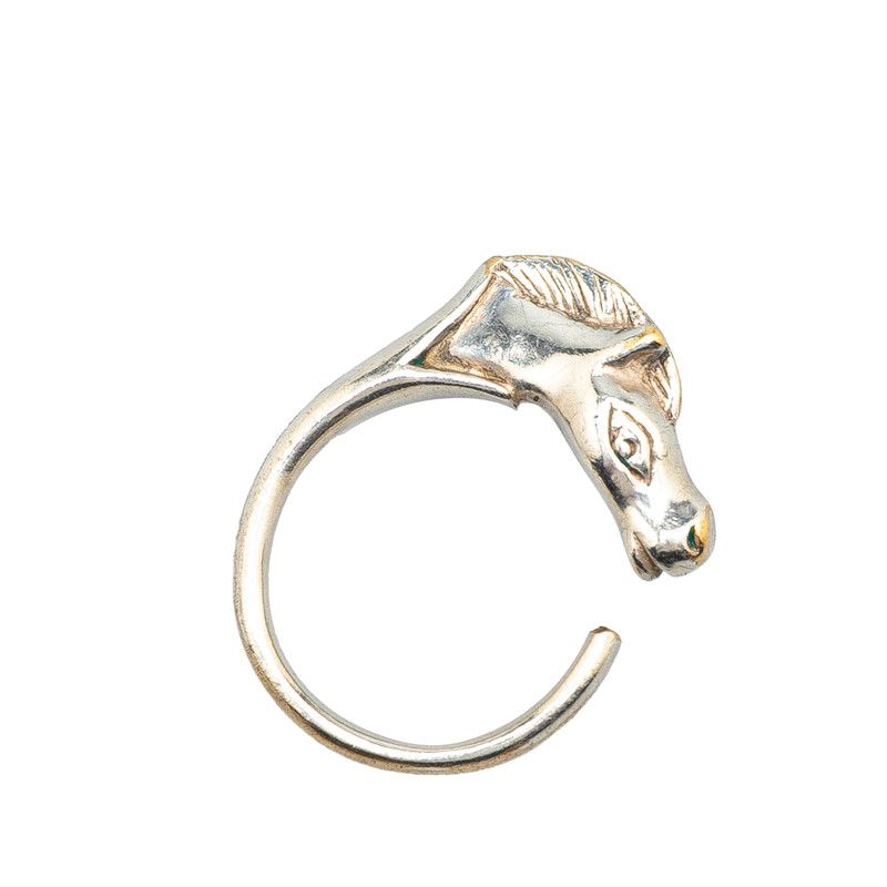 HERMES 馬 vintage シルバーチャーム