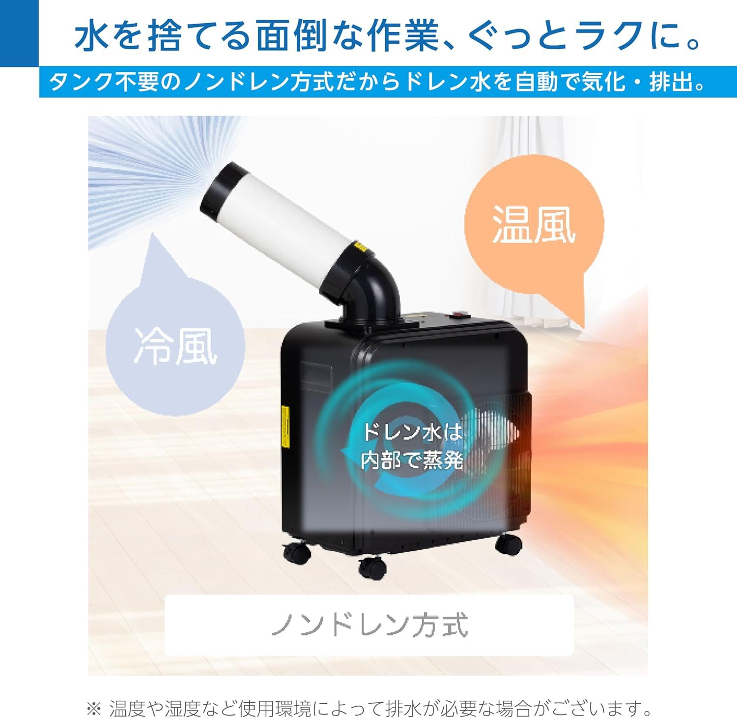 広電(KODEN) ミニスポットクーラー 業務用 工事不要 ノンドレン
