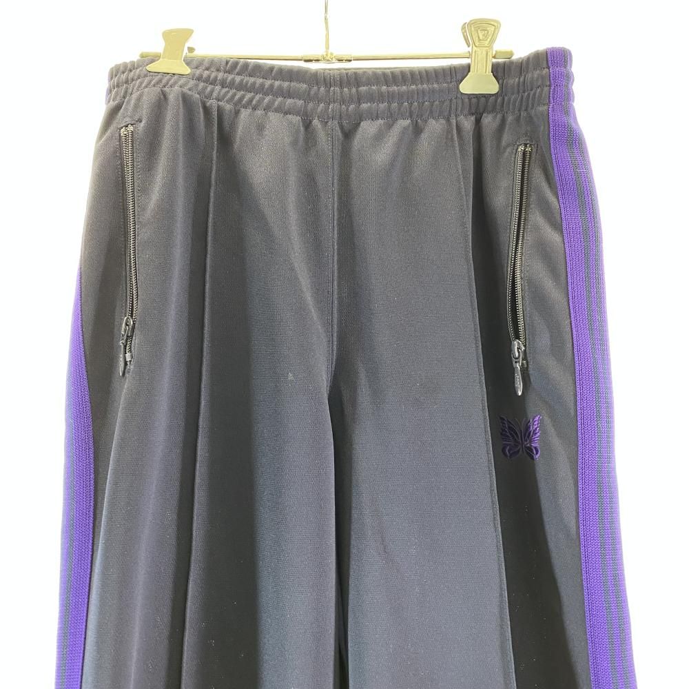 中古】NEEDLES 23AW TRACK PANT-POLY SMOOTH パープル サイズS NS246