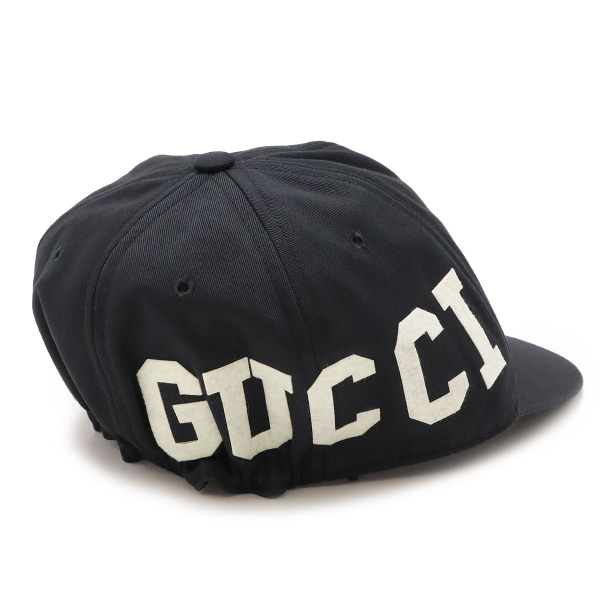 GUCCI LOVED サイド ロゴ 刺繍 ブラック 黒 ベースボール cap s-l1200.jpg
