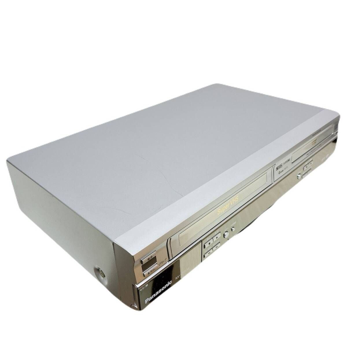 動作OK パナソニック NV-VP50S DVDプレーヤー一体型S-VHSビデオ NV-VP50S｜Panasonic DVDプレーヤー S-VHSビデオ一体型 ｜中古品