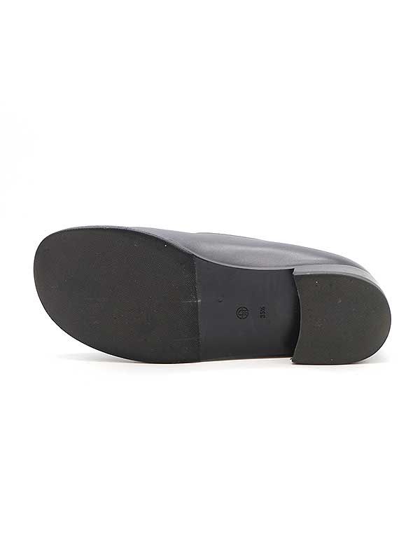 THE ROW ザ ロウ PENNY LOAFER ペニーローファー ブラック THE ROW ザ ロウ PENNY LOAFER ペニーローファー ブラック 35.5