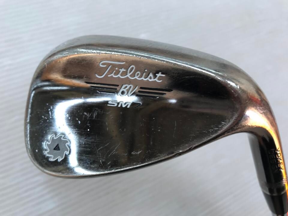 【即納】ボーケイ SM7 ブラッシュドスチール | 56 | R | N.S.プロ MODUS 3 SYSTEM 3TOUR 125 | 中古 | ウェッジ | タイトリスト